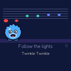 Follow the lights