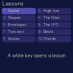 The lessons