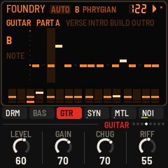 The guitar editor
