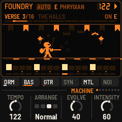 A verse of Foundry: the halls